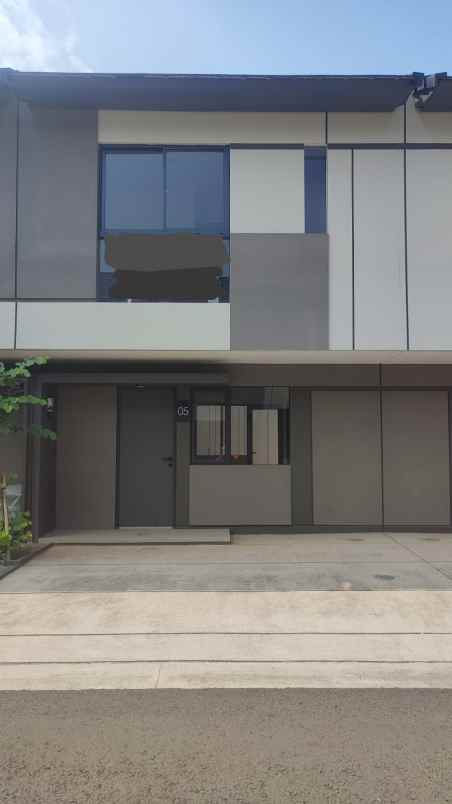 disewakan rumah baru di park serpong