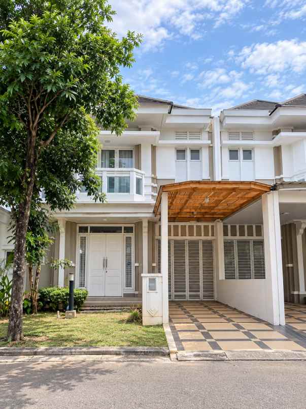 disewakan rumah cluster vernonia