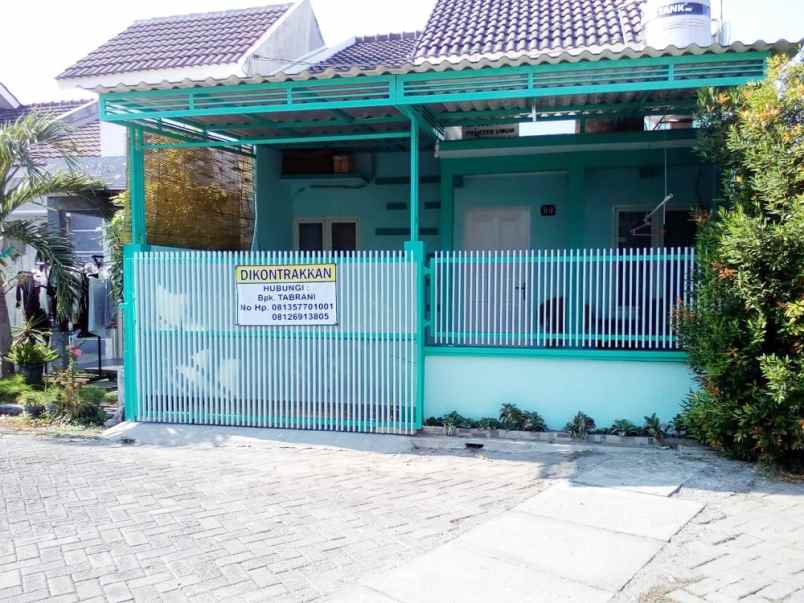 disewakan rumah perumahan griya sutorejo