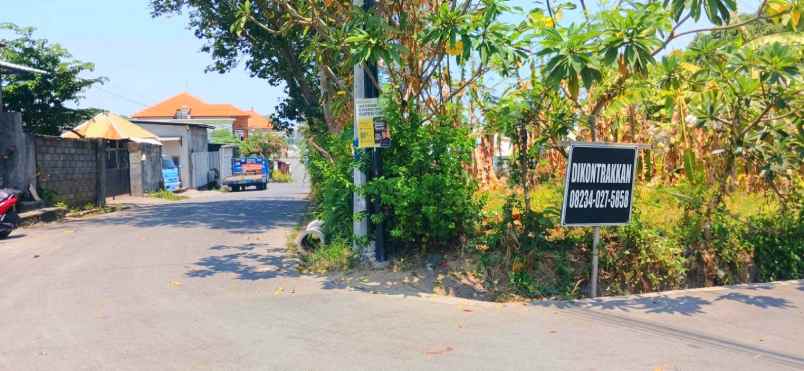 disewakan tanah jalan bina kesuma ubung