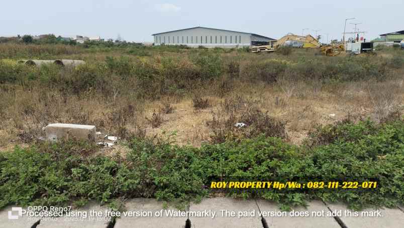 disewakan tanah jl marunda makmur