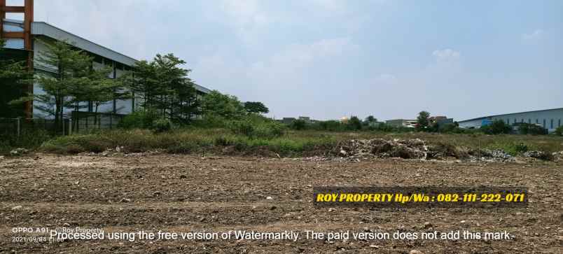 disewakan tanah jl marunda makmur