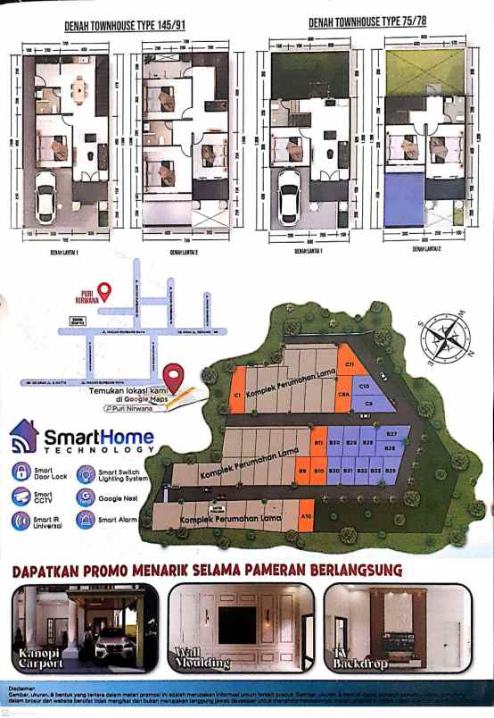 for sale rumah impianmu lt 78m lb 75m ilir barat i