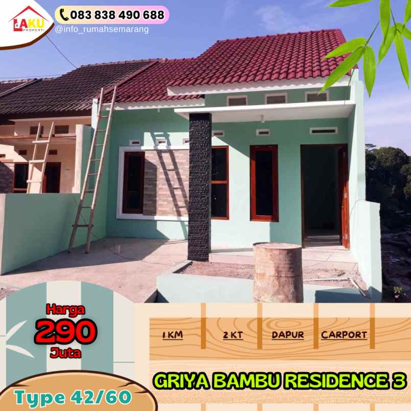 griya bambu residence 3 ungaran timur