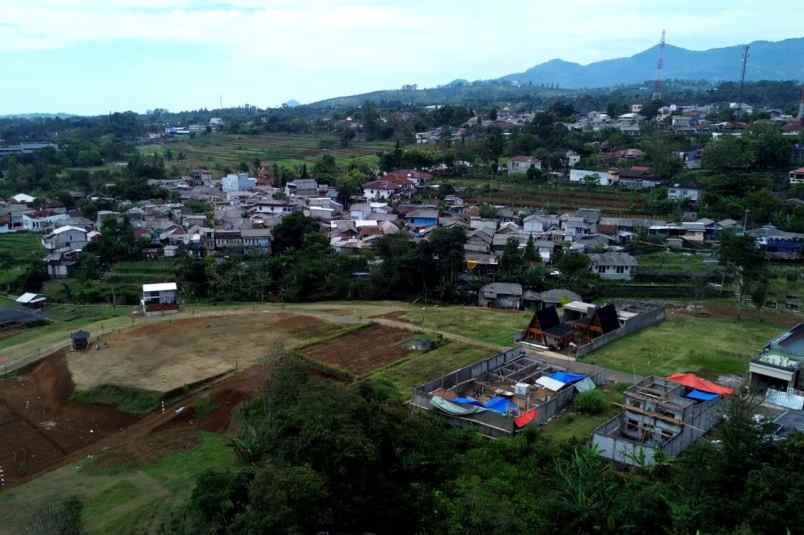 investasi tanah murah puncak bogor view gunung salak