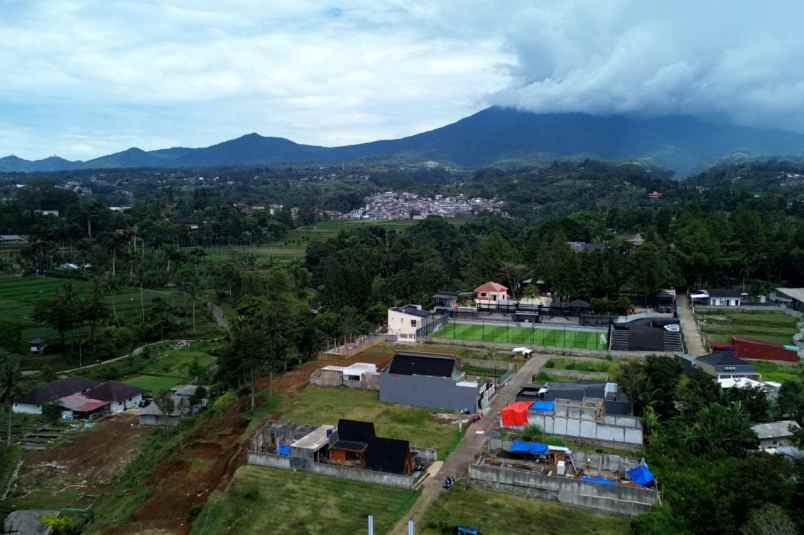 investasi tanah murah puncak bogor view gunung salak