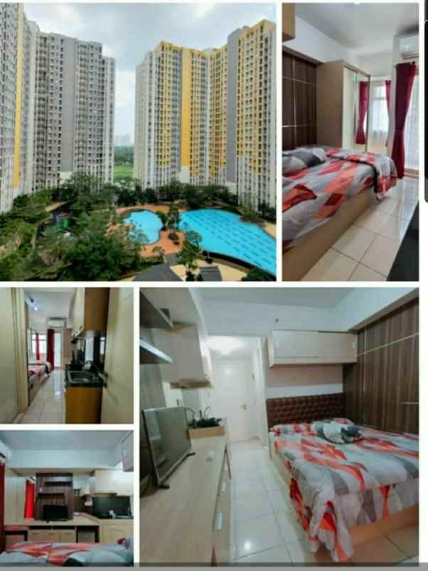 jual 2 apartemen springlake deket mall