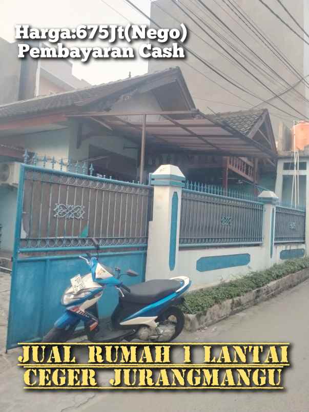 jual cepat rumah 1 lantai