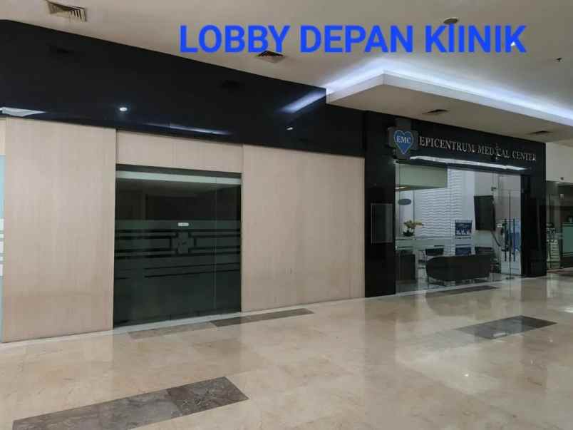 jual klinik lengkap lokasi strategis harga murah
