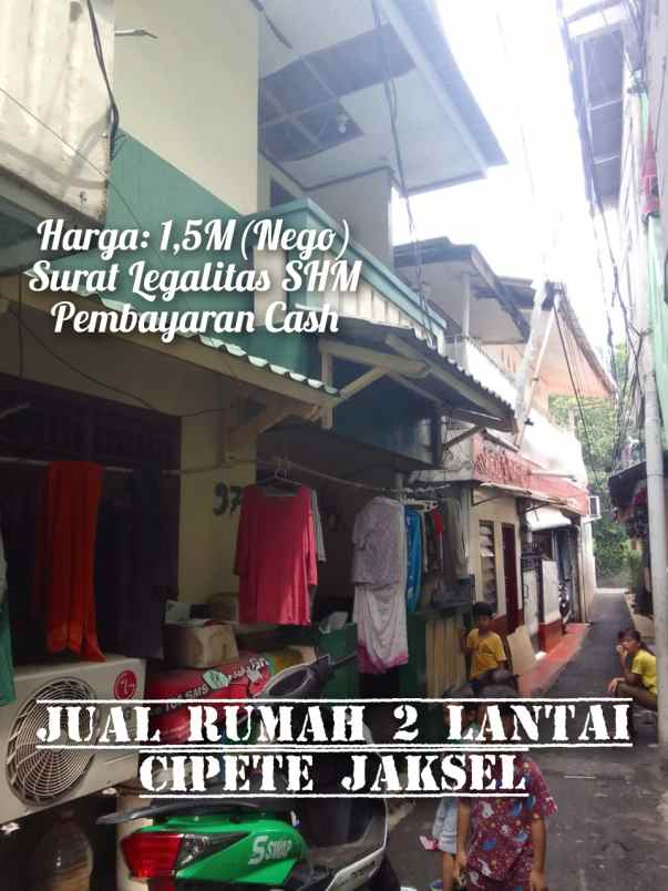 jual rumah 2 lantai siap huni