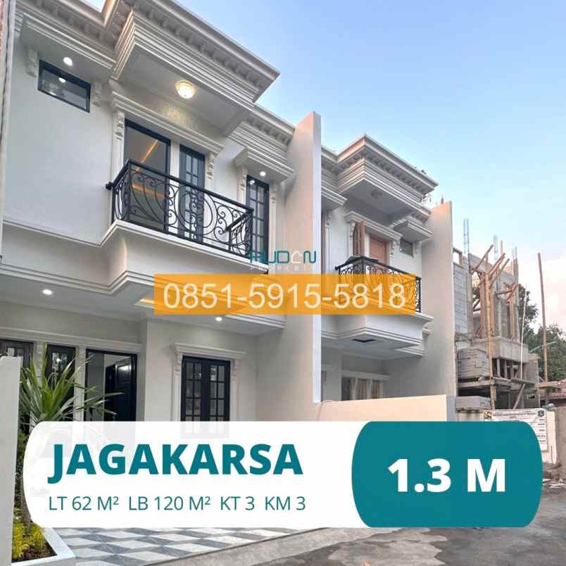 jual rumah 3 kamar jagakarsa jakarta selatan c2770c