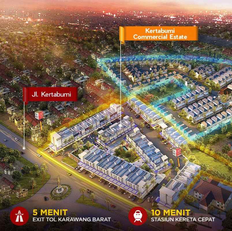 jual rumah baru mewah sultan di karawang