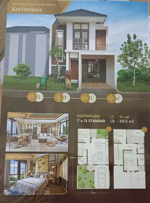 jual rumah baru mewah sultan di karawang