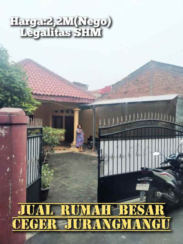 jual rumah besar 1 lantai