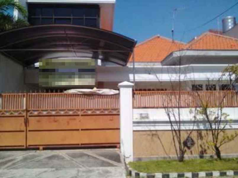 jual rumah kosong di jalan kendangsari kota surabaya