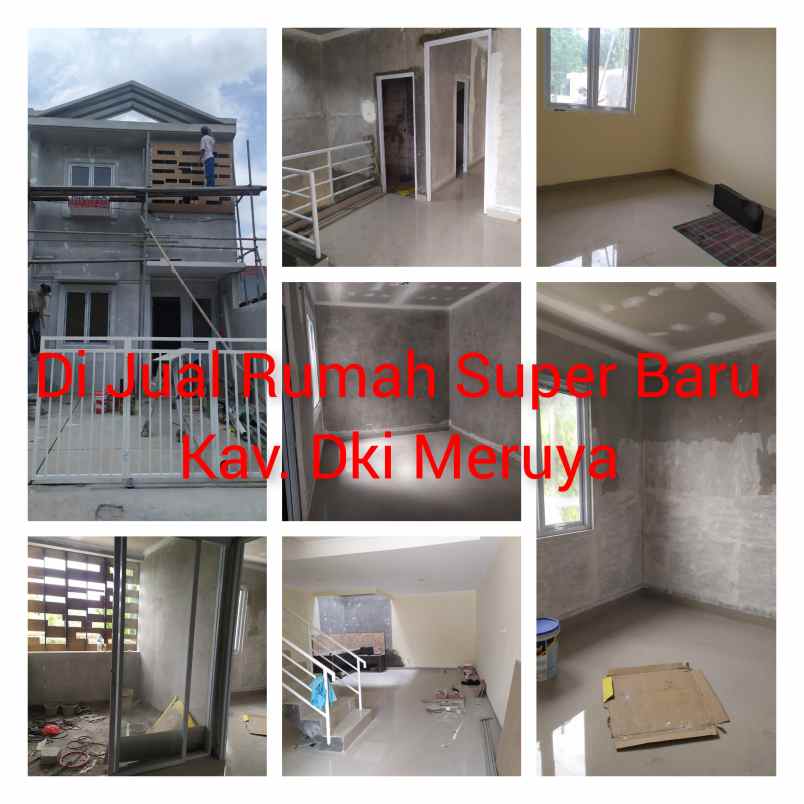 jual rumah super baru kav dki meruya