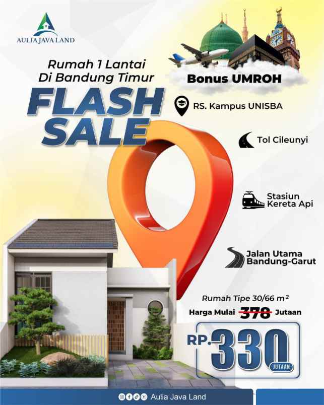 jual rumah syariah nagrek bandung timur 300 jutaan