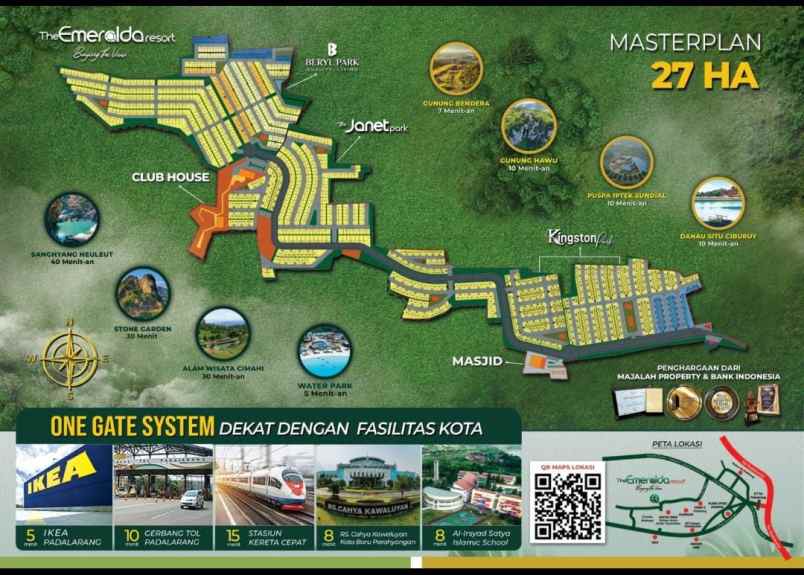 kavling ekslusif 7 jutaan per meter di bandung