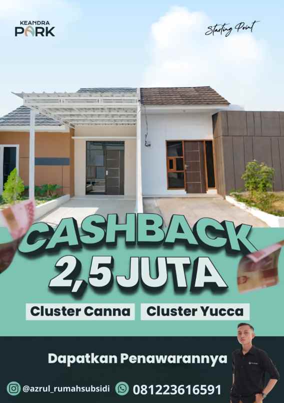 keandra park casbback 2 5 juta