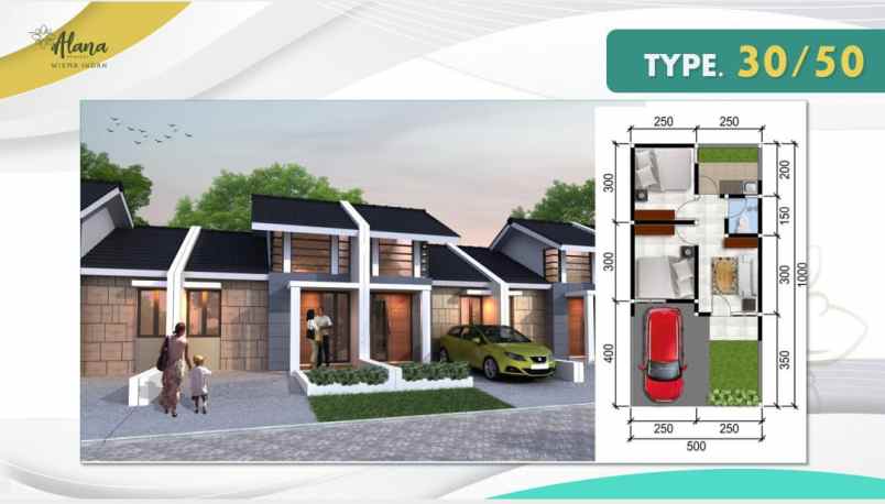 on progress rumah di alana wisma indah 2 bagus