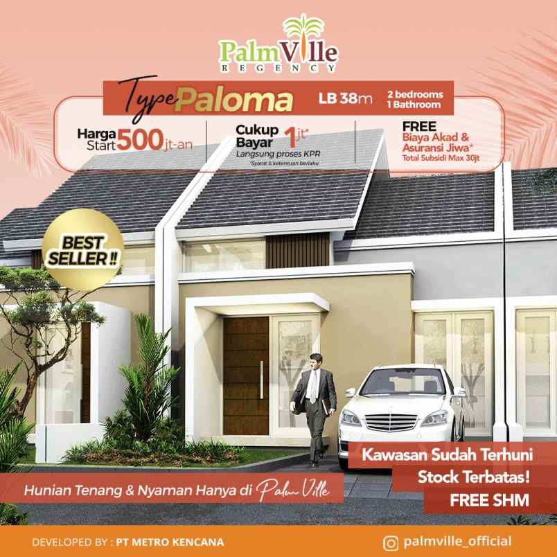 palm ville buduran sidoarjo kota