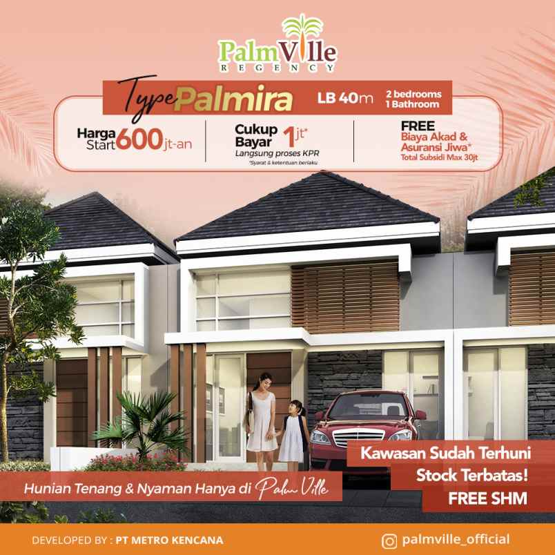 palm ville buduran sidoarjo kota