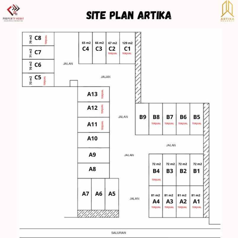 perumahan 2 lantai hanya 550 dipusat kota purworejo