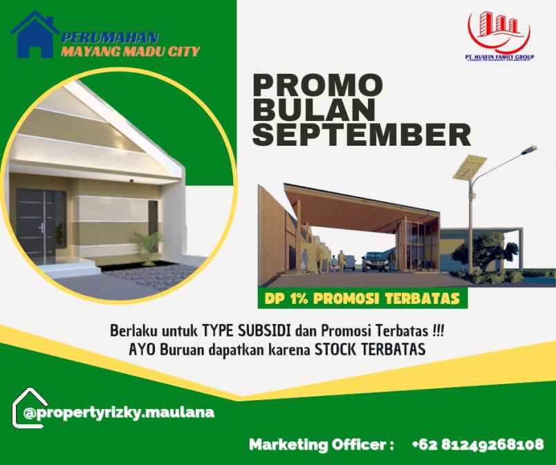 perumahan mayang madu city mmc