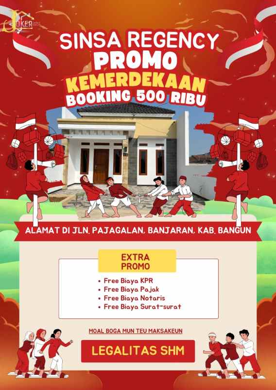 promo merdeka boking rumah 500 ribu