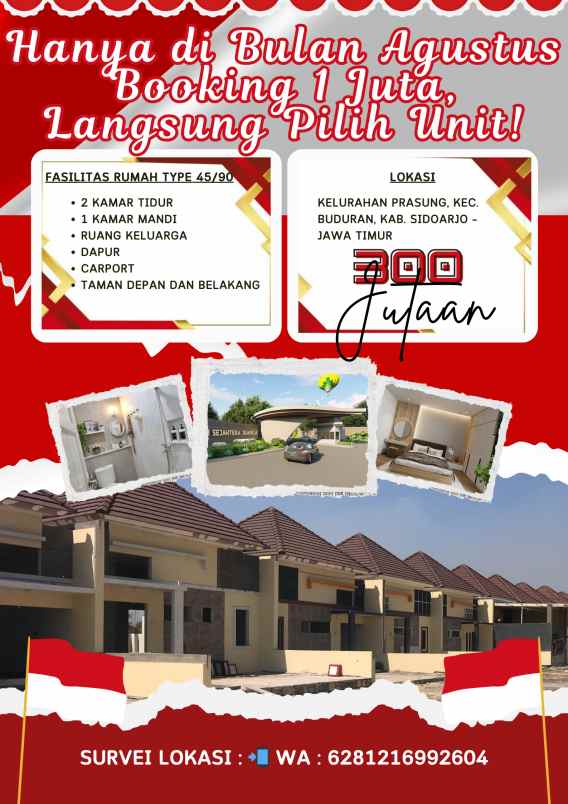promo rumah di bulan agustus bagi yang beruntung