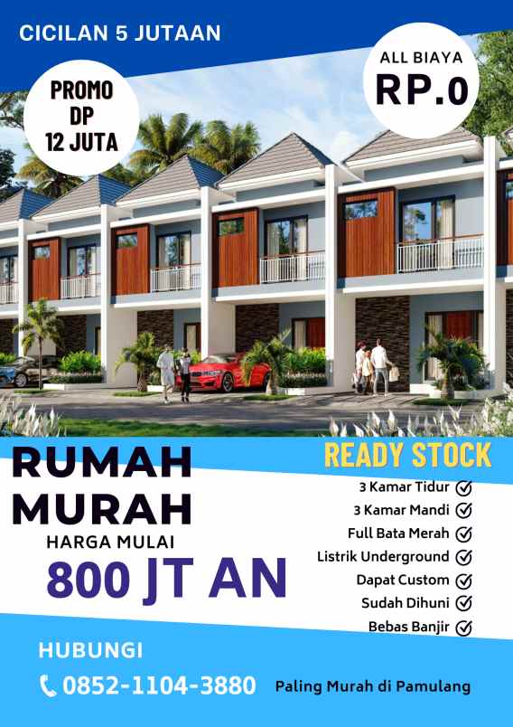 promo rumah murah di pamulang