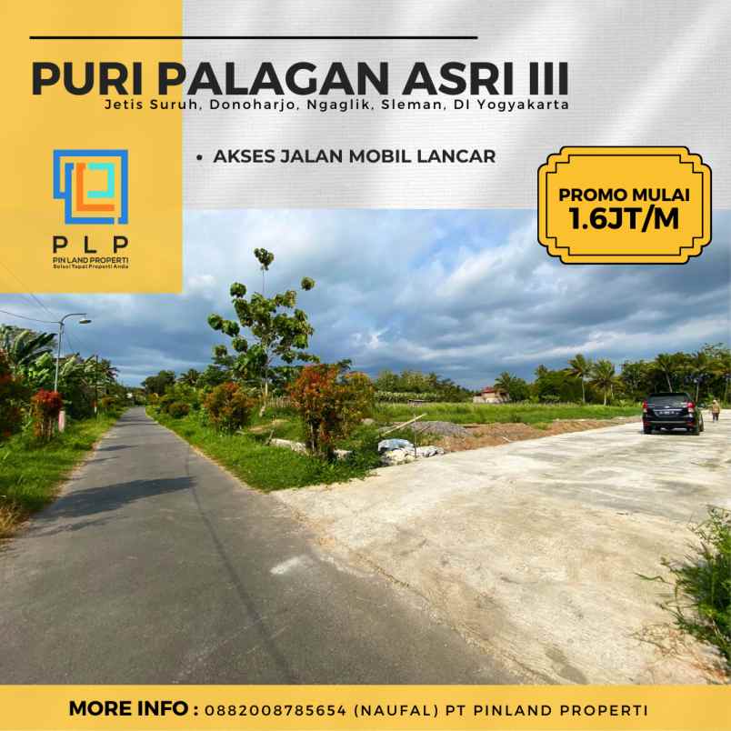 promo tanah kavling strategis di jalan palagan km 14