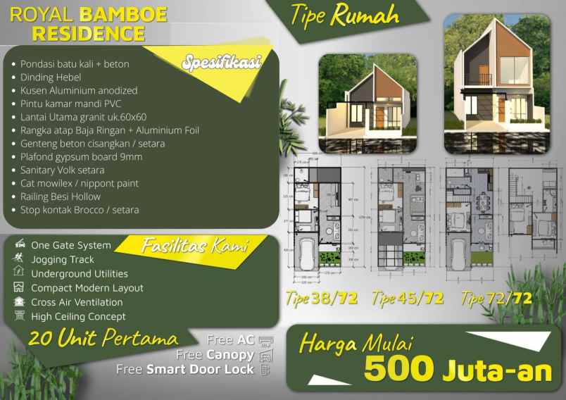 royal bambue residence karawang