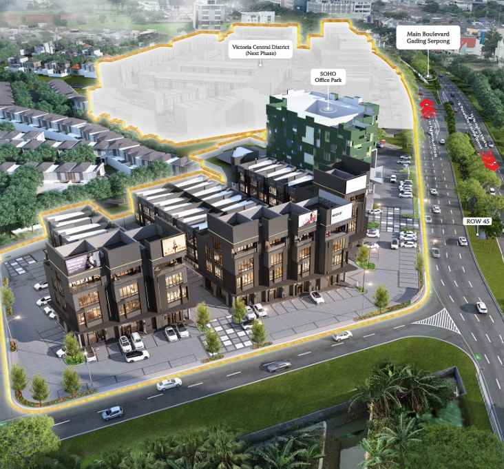 ruko maxim paramount gading serpong