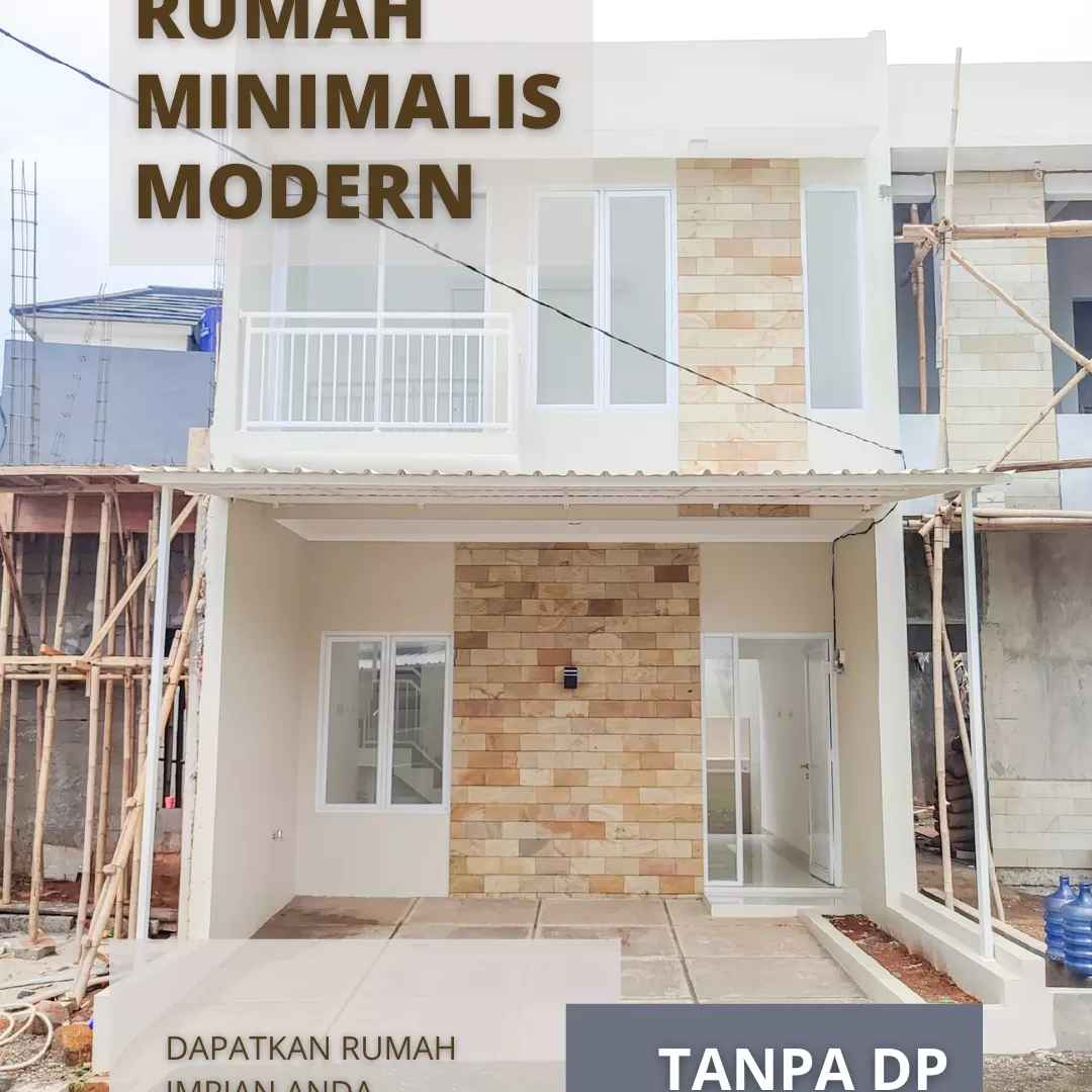 rumah 2 lantai 500 jutaan di parung