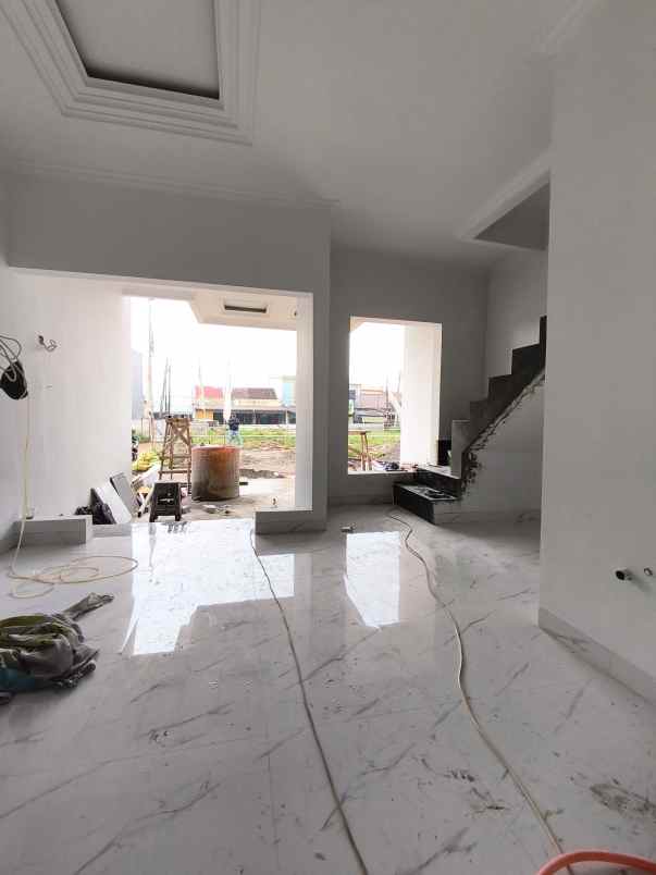 rumah 2 lantai desain etnic bali modern di tapos depok