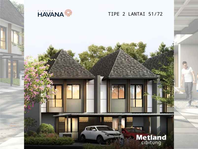 rumah 2 lantai di metland cibitung bekasi