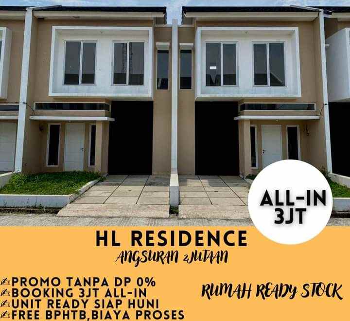 rumah 2 lantai free ac nol dp