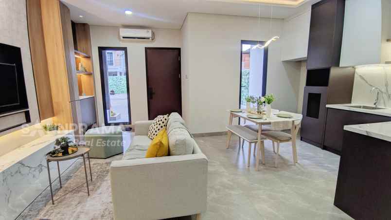 rumah 3lt rooftop attic pondok aren tangsel