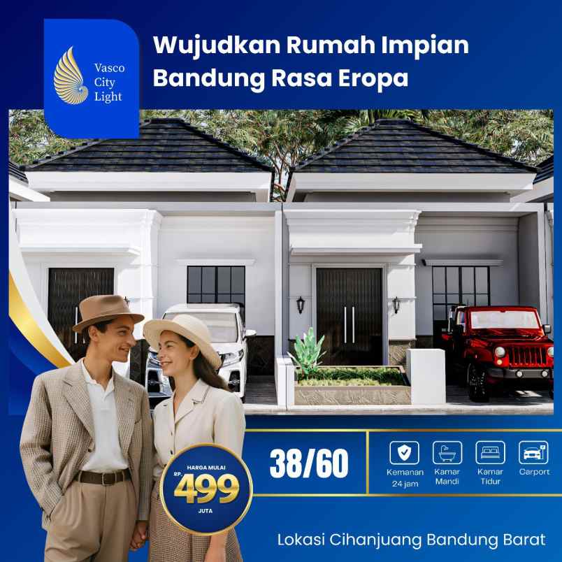 rumah ala europe di cimahi