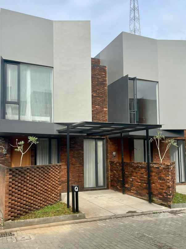 rumah baru desain modern di joglo