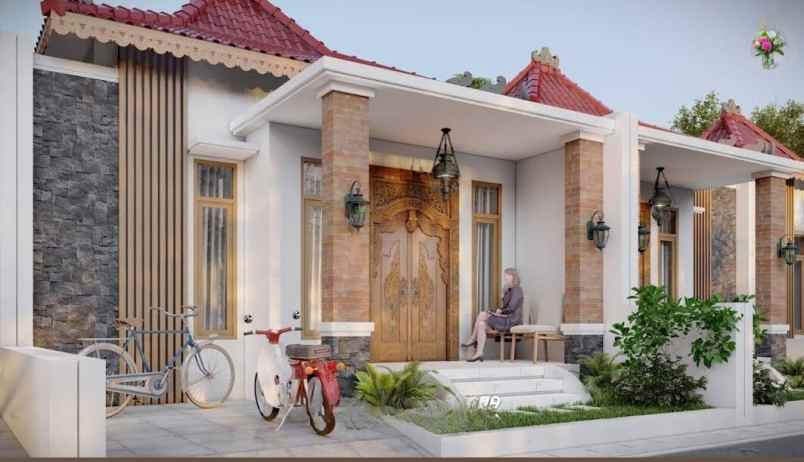 rumah baru joglo modern 2 kamar