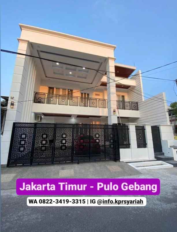 rumah baru kompleks pulo gebang cakung jakarta timur