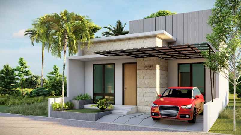 rumah cantik pesan bangun di area jakal km 10