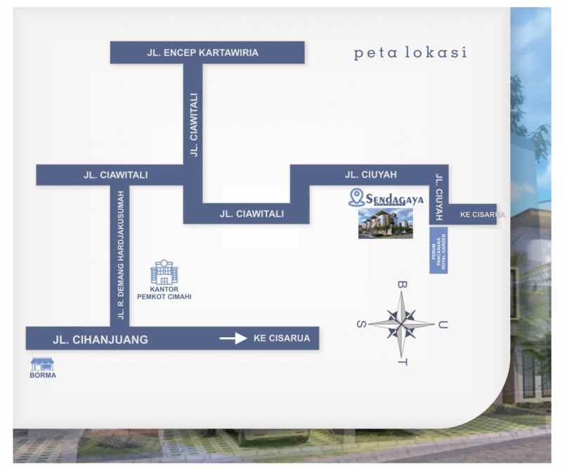 rumah citeureup kota cimahi terlaris