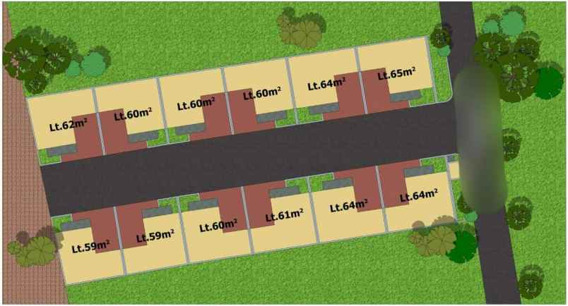 rumah cluster 2 lantai pamulang tangerang selatan