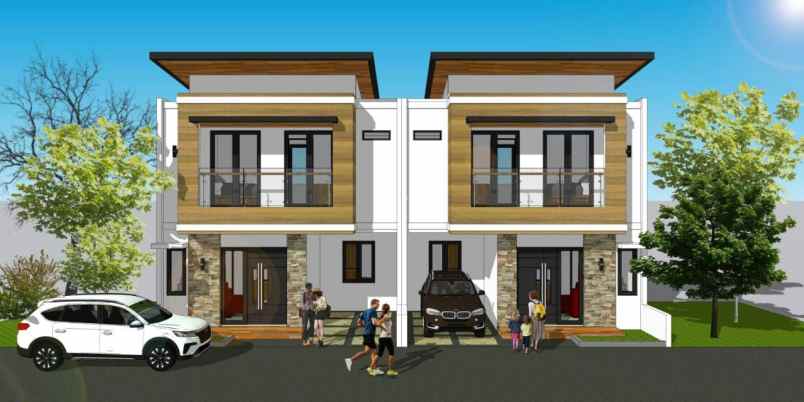 rumah cluster 2 lantai pamulang tangerang selatan