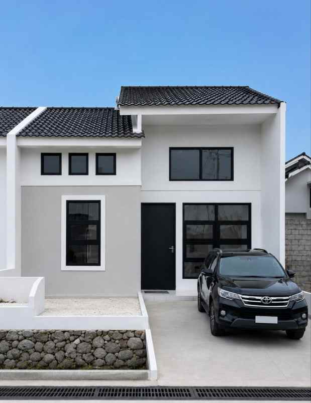rumah cluster subsidi dp murah siap huni sudah shm