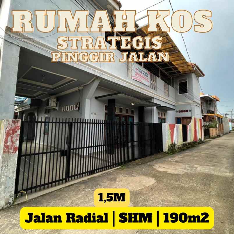 rumah dan kosan dijual kota palembang