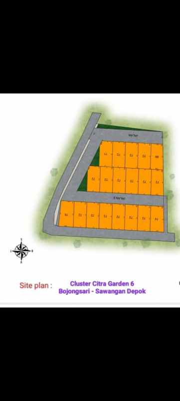 rumah di bojongsari depok dekat shila telaga golf